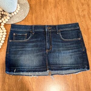 Abercrombie & Fitch Denim Mini Skirt